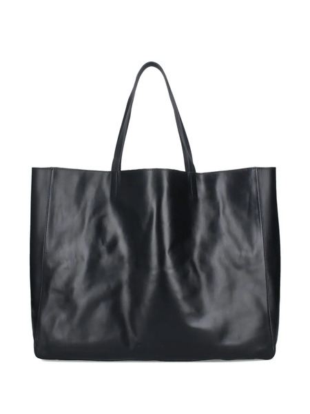 Berner Kühl Leather Tote Bag - Black 