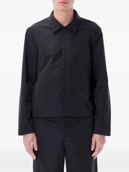  Berner Kühl Officer Wool Shirt Jacket - Black 