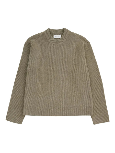  Berner Kühl Ribbed Crew-neck Sweater - Neutrals 