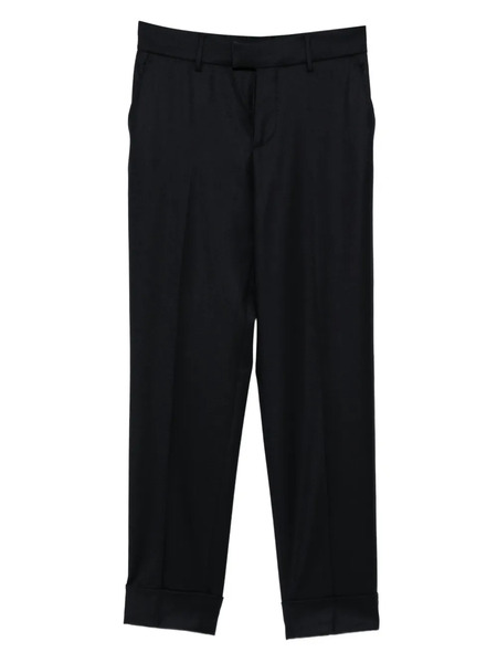  Berwich Cuffed Wool Trousers - Blue 