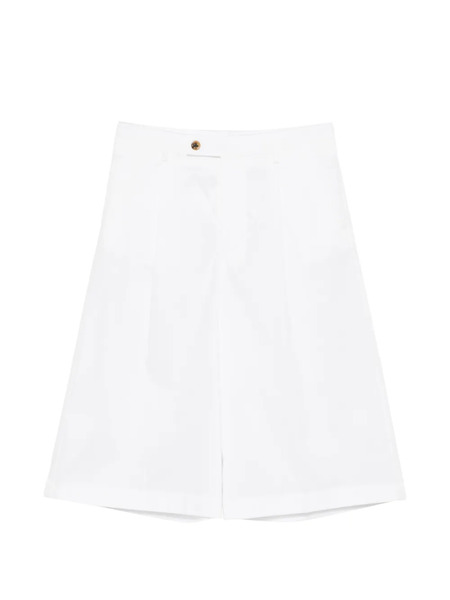  Berwich Linda Buttoned Shorts - White 
