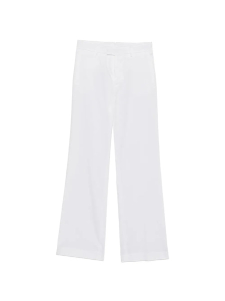  Berwich Zip Trousers - White 