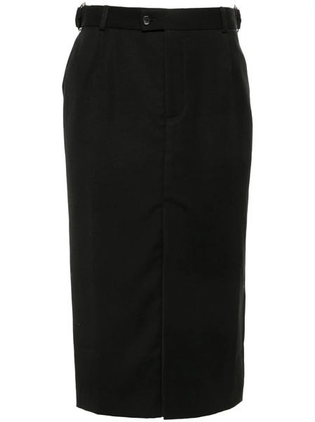  Bettter Waist-tabs Pencil Skirt - Black 