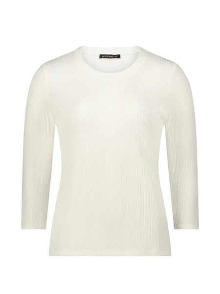 Betty Barclay Textured Top - Neutrals 