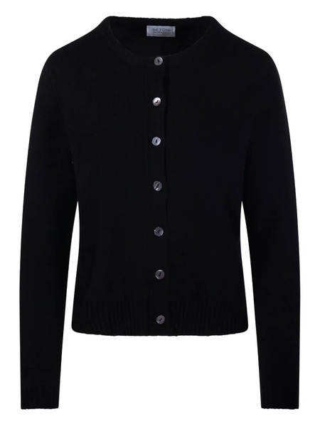  Beyou Button-front Cardigan - Black 
