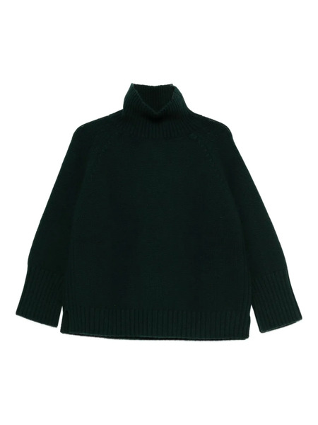  Beyou Button Roll-neck Knitwear - Green 