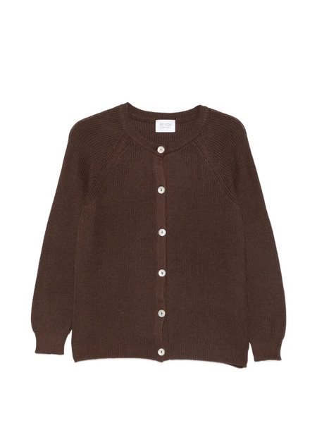  Beyou Buttoned Cardigan - Brown 