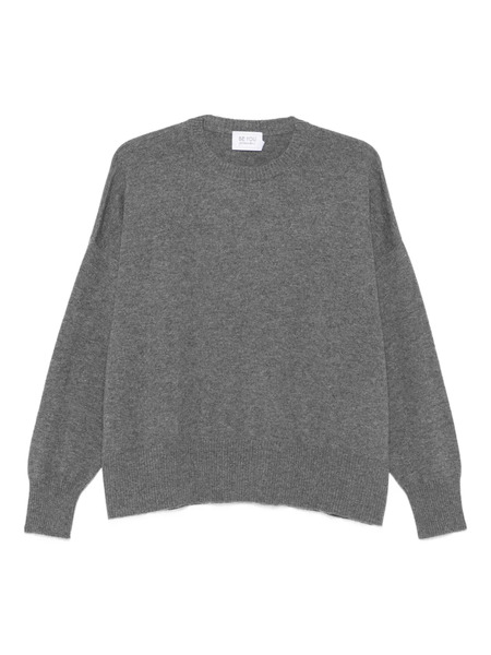  Beyou Crew-neck Cashmere Sweater - Grey 