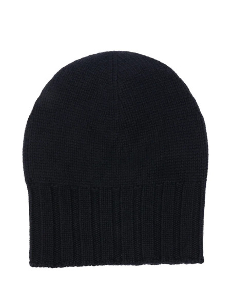  Beyou Ribbed-cuff Beanie Hat - Blue 
