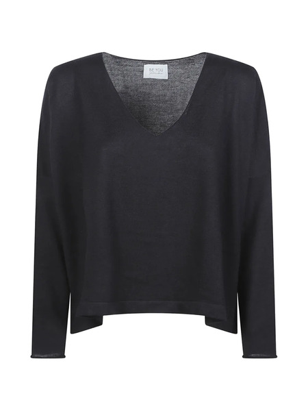  Beyou V-neck Knitwear - Black 