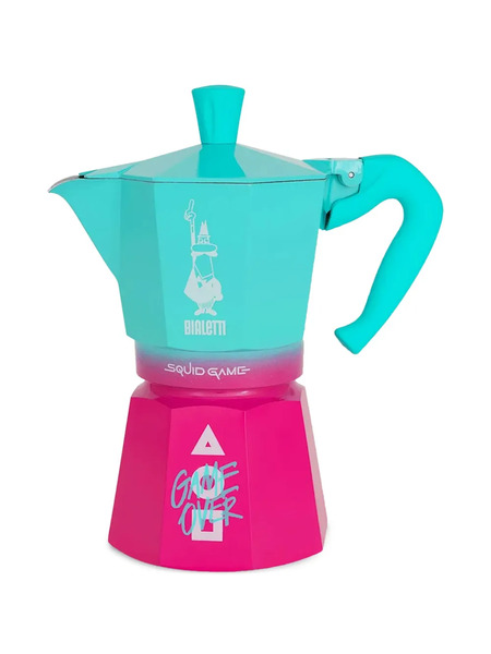  Bialetti X Squid Game Espresso Maker - Blue 