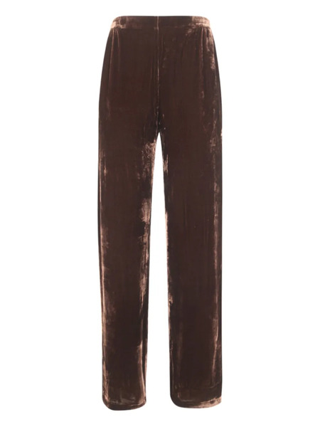  Bianco Levrin Velvet Trousers - Brown 