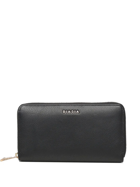  Biasia Logo-lettering Wallet - Black 