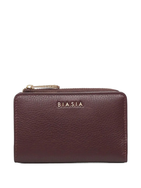  Biasia Logo-lettering Wallet - Purple 