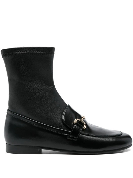  Bibi Lou Buckle-detail Sock Boots - Black 