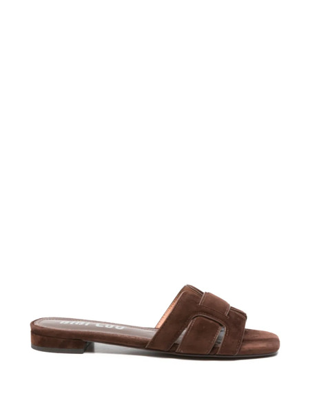  Bibi Lou Cut-out Sandals - Brown 