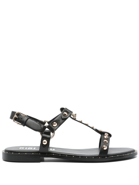  Bibi Lou Leather Sandals - Black 