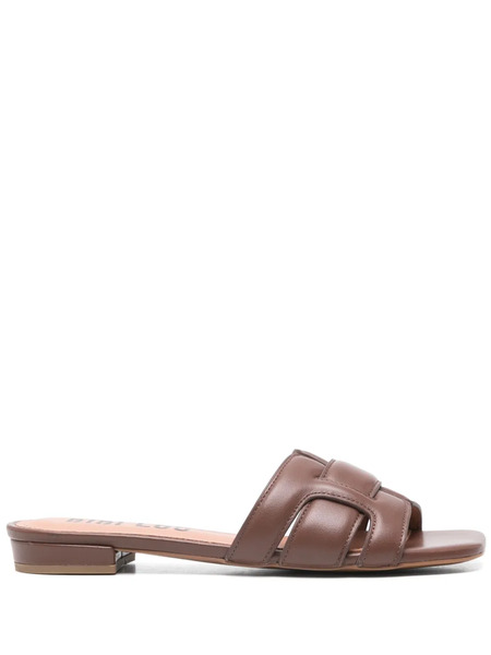  Bibi Lou Leather Sandals - Brown 