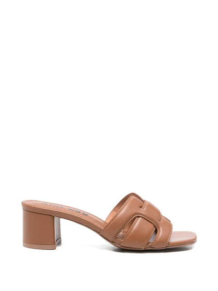  Bibi Lou 50mm Holly Mules - Brown 