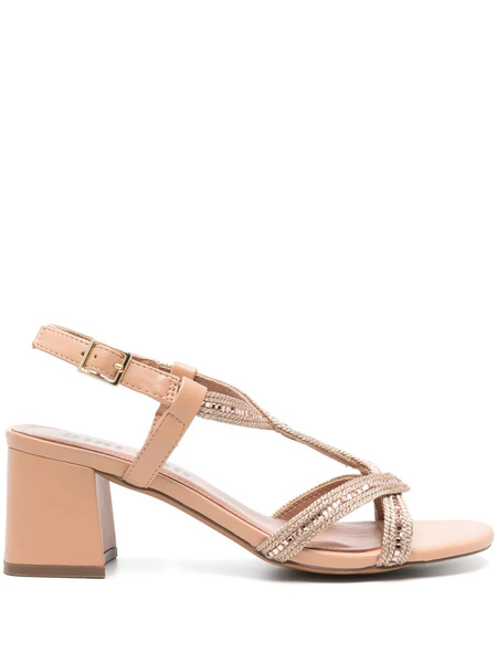  Bibi Lou Open-toe Embellished Sandals - Neutrals 