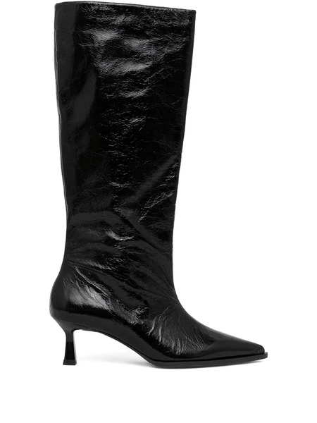  Billi Bi Pointed-toe Boots - Black 