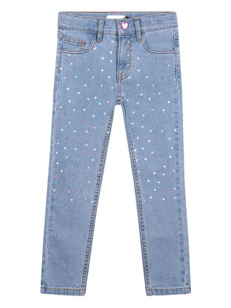  Billieblush Beaded Embellished Jeans - Blue 