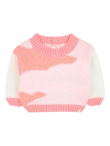  Billieblush Colourblock Sweater - Pink 