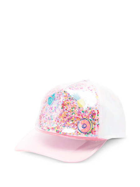  Billieblush Confetti-detail Baseball Cap - Pink 