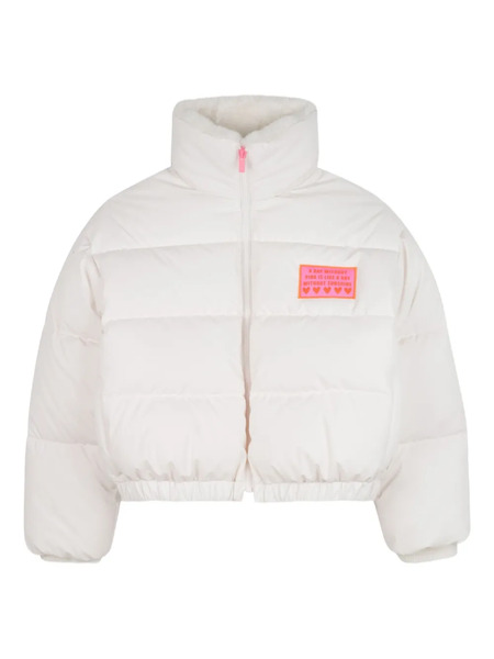  Billieblush Cropped Puffer Jacket - 121 Ivory 
