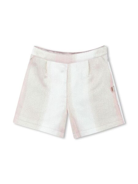  Billieblush Faded-effect Shorts - White 