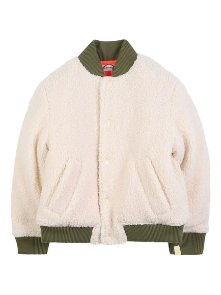  Billieblush Faux-shearling Bomber Jacket - Neutrals 