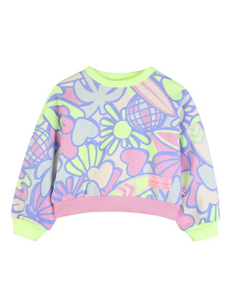  Billieblush Floral-print Sweatshirt - Pink 