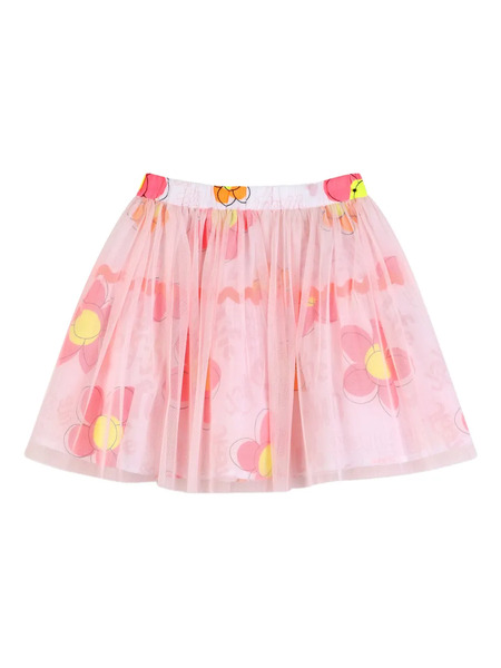  Billieblush Floral-print Tulle Skirt - Pink 