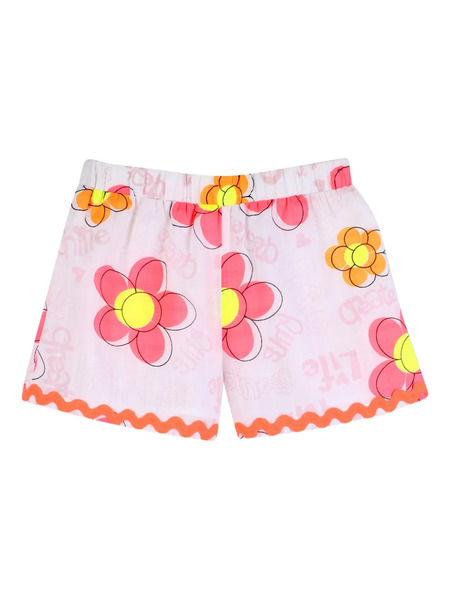  Billieblush Flower-print Shorts - White 
