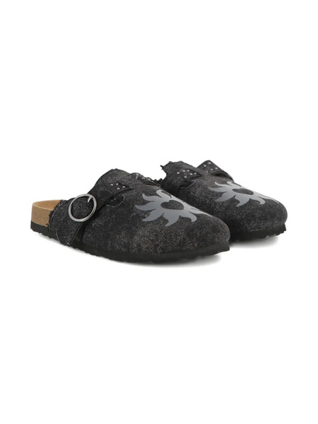  Billieblush Frayed Sandals - Black 
