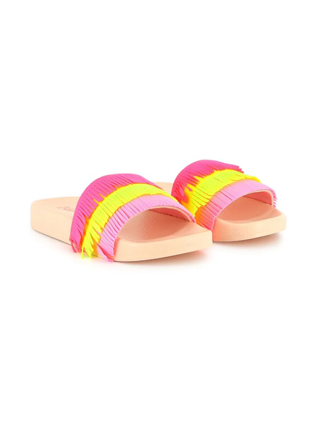  Billieblush Fringed Open-toe Sandals - Pink 