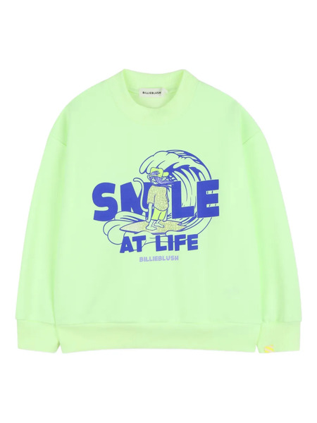  Billieblush Graphic-print Sweater - Green 