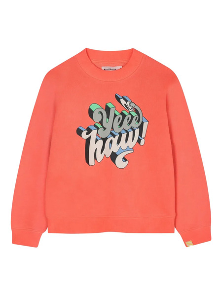  Billieblush Graphic-print Sweatshirt - Orange 