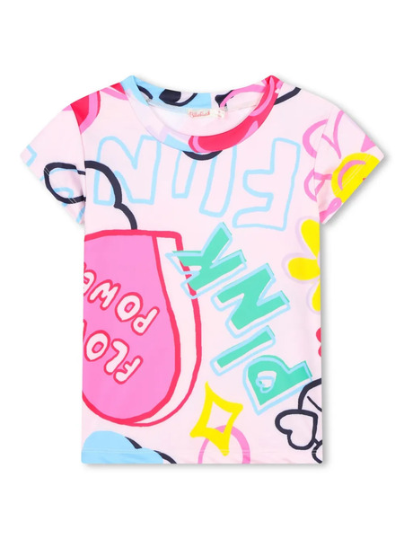  Billieblush Graphic-print T-shirt - Pink 