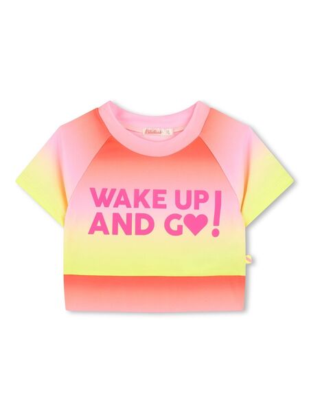  Billieblush Graphic-print T-shirt - Yellow 