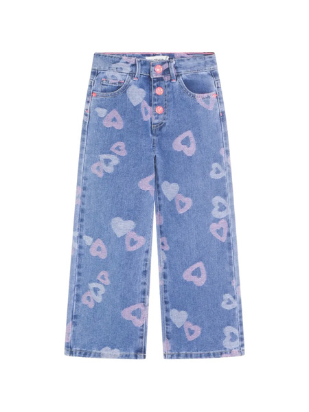  Billieblush Heart-print Jeans - Blue 