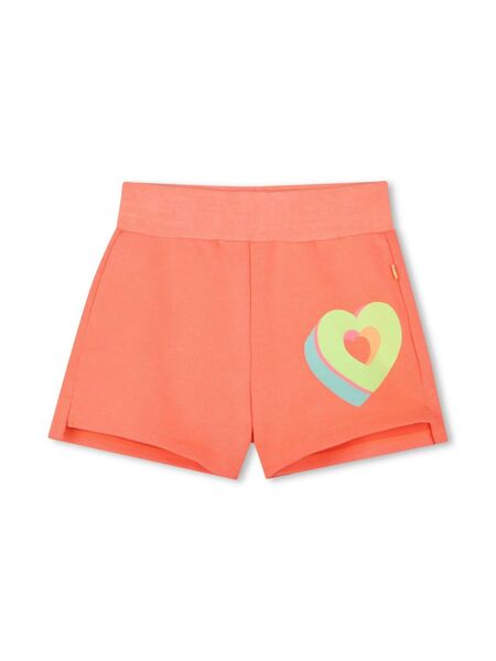  Billieblush Heart-print Shorts - Orange 