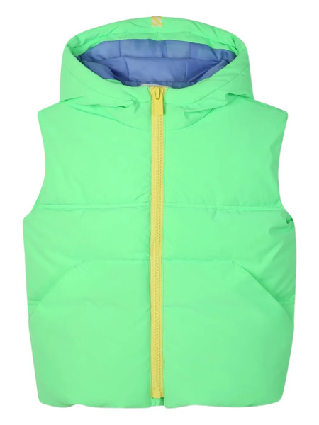  Billieblush Hooded Puffer Gilet - Green 