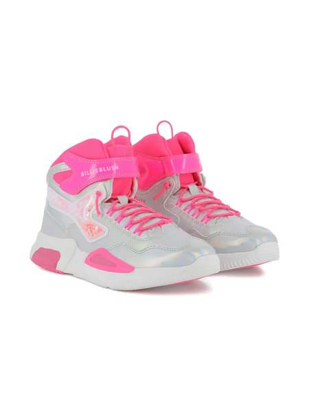  Billieblush Lace-up High-top Trainers - White 