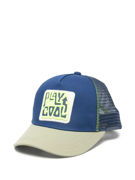  Billieblush Logo-patch Baseball Cap - Blue 
