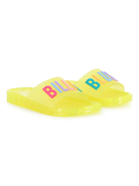  Billieblush Logo Slides - White 