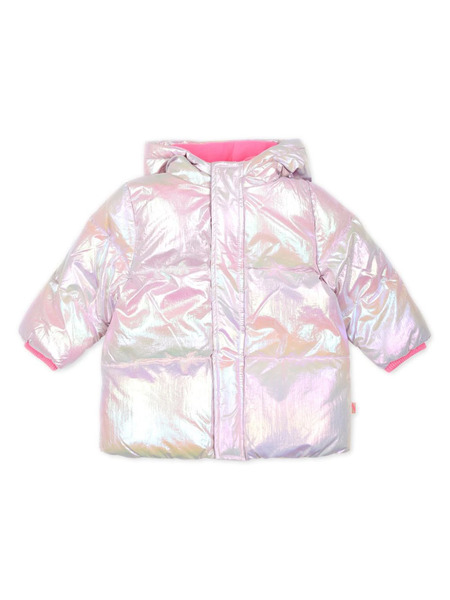  Billieblush Metallic Puffer Jacket - Pink 