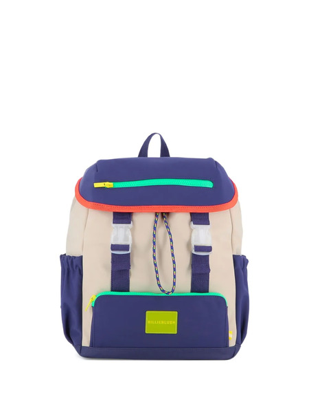  Billieblush Multicoloured Panelled Backpack - Blue 