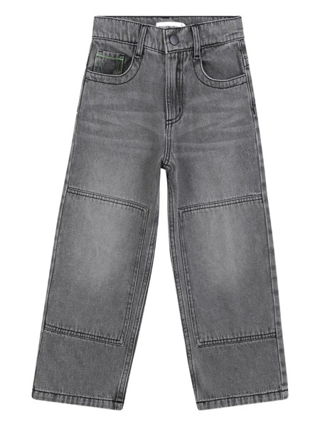  Billieblush Panelled Denim Jeans - Grey 