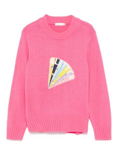  Billieblush Patch-detail Sweater - Pink 